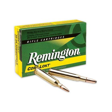 Munición Remington 300 Win Mag Core Lokt 150 grains