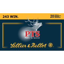 Munición Seliier & Bellot 243 Win PTS 95 grains